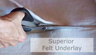 Superior Felt Underlay. Click Image To Open Page.