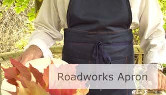 Roadworks Apron. Click Image To Open Page.
